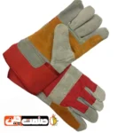 دستکش چرمی کف دوبل درجه یک