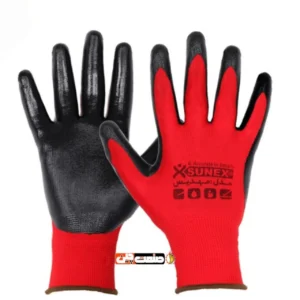 دستکش نیتریل مونتاژ کاری(کف دست نیتریل)