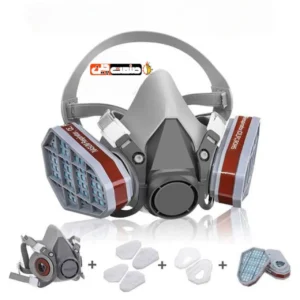 ماسک ضد بخارات و گاز دو فیلتر 3m